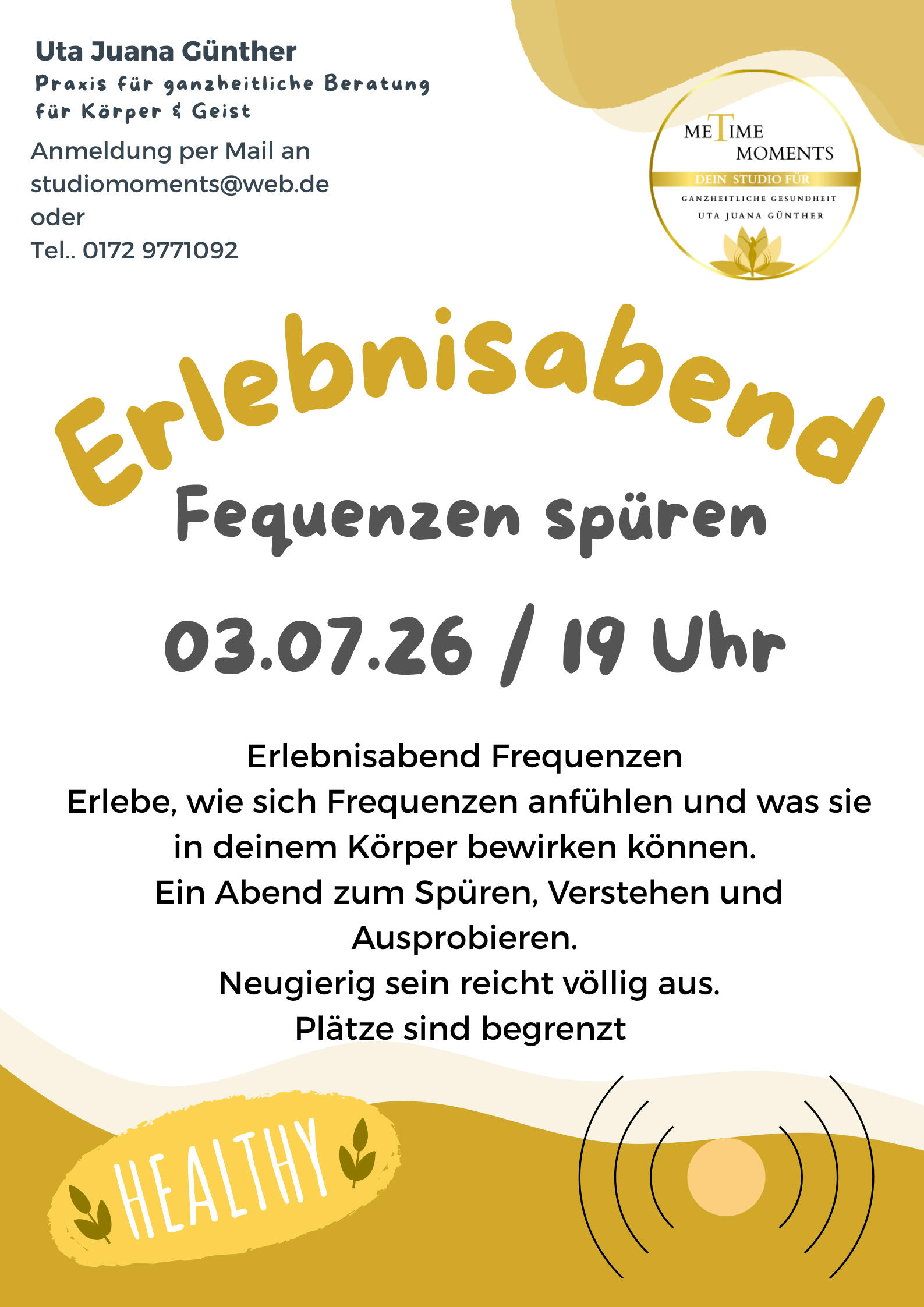Erlebnisabend Frequenzen